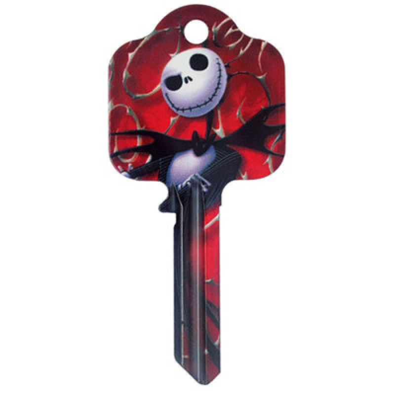 Image of The Nightmare Before Christmas Blank Key Black/red (One Size)