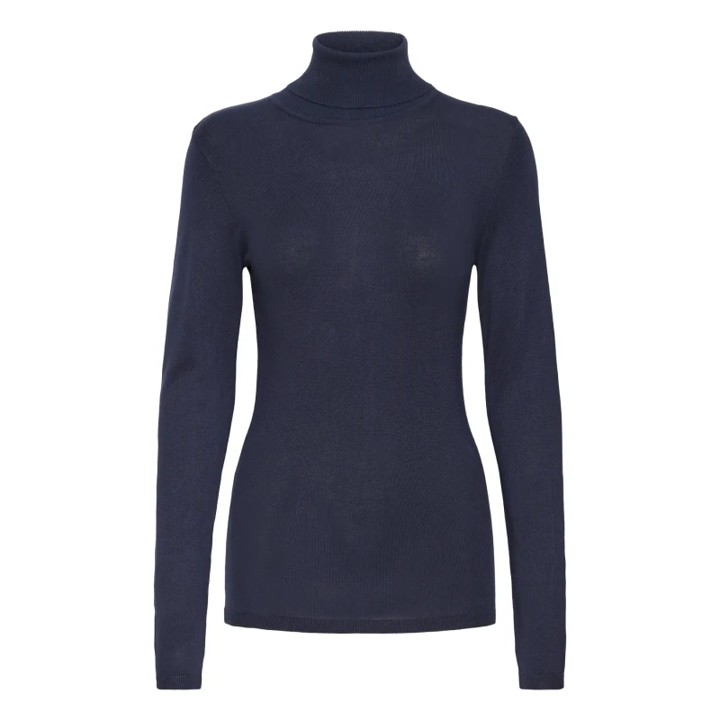 Image of Ichi Womens sweater Ichi Ihmafa Rn Bleu Female L
