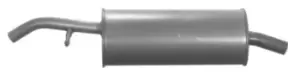 Image of IZAWIT Rear silencer 28.050 End silencer,Rear exhaust silencer PEUGEOT,CITROEN,1007 (KM_),C2 Schragheck (JM),C3 I Schragheck (FC_, FN_)