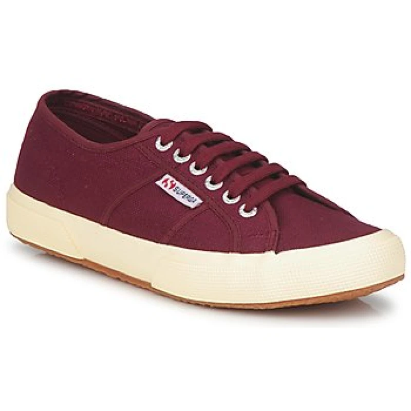 Image of Superga Womens 2750 Cotu Classic Lace Up Canvas Shoes Trainers - UK 3 Red female GDE2631DBO3
