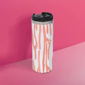 Image of Stripey Animal Stainless Steel Travel Mug
