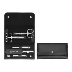 Image of ZWILLING Classic Inox 5-pcs Calf leather Snap fastener case black