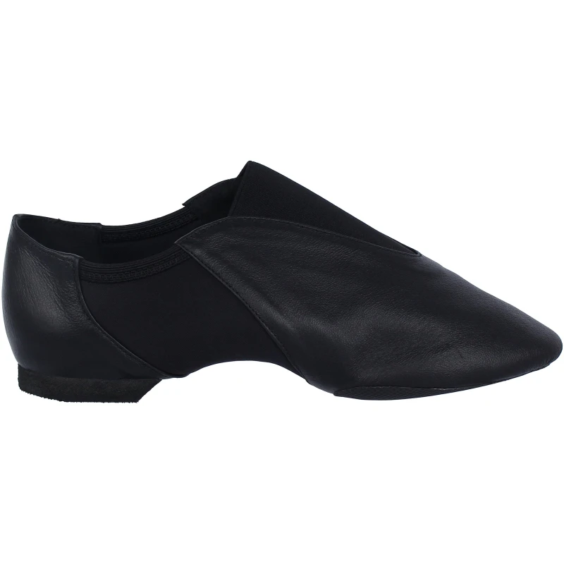 Image of Slazenger Split Sole Leather Jazz Shoe - Black 7