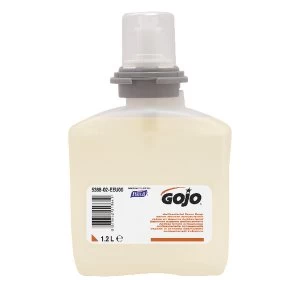 Image of Gojo Antibacterial Foam Soap 1.2 Litre TFX Refill Pack of 2 5378 02