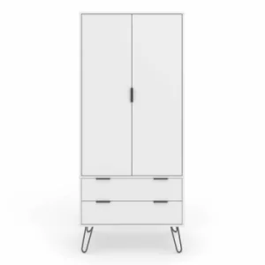 Image of Augusta 2 Door 2 Drawer Wardrobe White