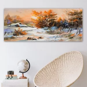 Image of YTY72000070_50120 Multicolor Decorative Canvas Painting