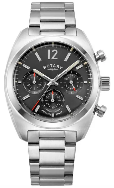 Image of Rotary GB05485/65 Mens Avenger Sport Chronograph Black Watch