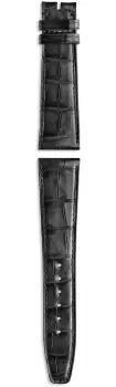 Image of IWC Strap Alligator Black For Folding Clasp