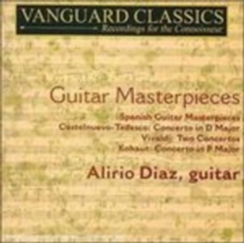 Image of Guitar Masterpieces (Diaz) CD / Album
