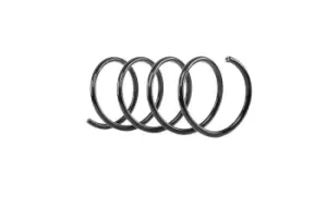 Image of RIDEX Coil spring 188C0440 Suspension spring,Springs MERCEDES-BENZ,C-Klasse Limousine (W203),C-Klasse T-modell (S203),CLK (C209)