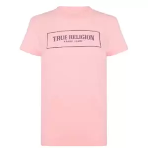 Image of True Religion Sparkle Box T Shirt - Pink