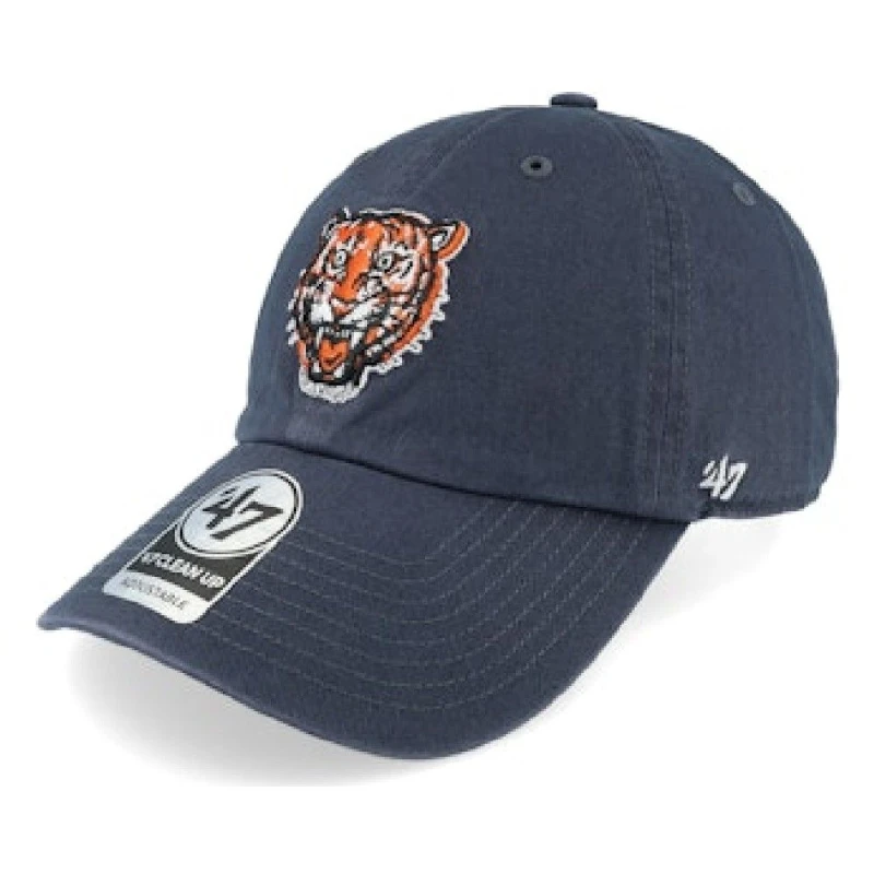 Image of Detroit Tigers Womens Coopertown 47 Logo Baseball Cap in Navy Navy Female One Size