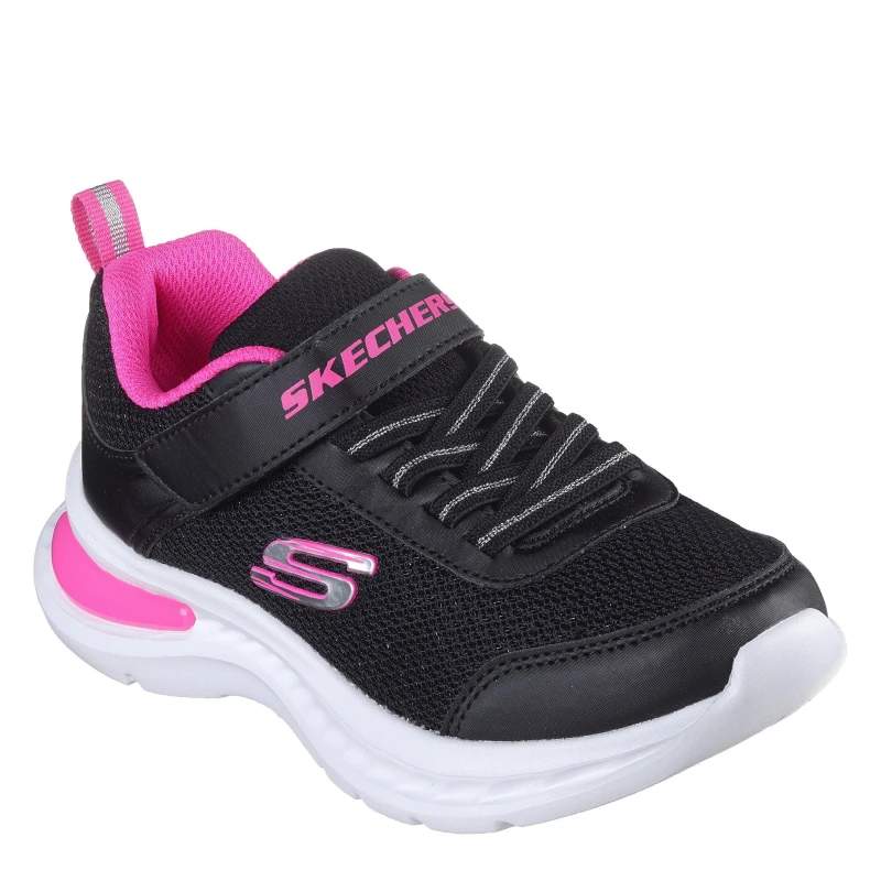 Image of Skechers Jumpsters Black/Hot Pink unisex C10 (27.5)