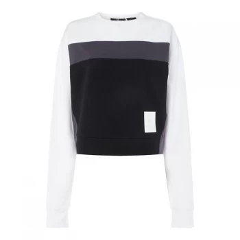 Image of Calvin Klein Performance Retro Sweatshirt - Bright WHITE