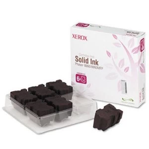 Image of Xerox 108R00747 Magenta Ink Sticks Pack Of 6