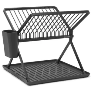 Image of Brabantia Foldable Dish Drying Rack Dark Grey