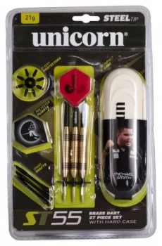 Image of Unicorn ST55 21g Brass Darts Set 27 Piece.