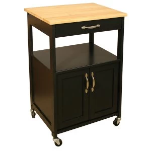 Image of Catskill by Eddingtons Kitchen Trolley Black