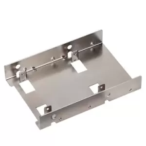 Image of Silverstone SDP08 8.89cm (3.5") Carrier panel Metallic