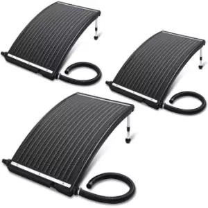 Image of Solar Collector 110x69x14cm 10000L/h Height Adjustable 32/38mm Connection hdpe UV-Resistant Expandable Pool Heating Hot Water Swimming Pool 3x