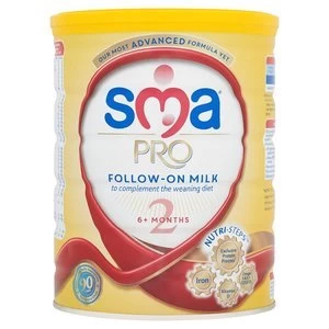 Image of SMA Pro Follow On Milk 6mth+ 800g