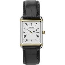 Image of Michel Herbelin 17468-T08 Mens Esprit Art Deco Strap Wristwatch Colour - Black