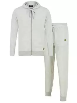 Image of Lyle & Scott Earl Lounge Set - Light Grey Marl, Light Grey Marl Size M Men
