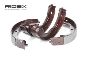 Image of RIDEX Brake Shoes 70B0110 Brake Shoe Set,Brake Lining PEUGEOT,CITROEN,MITSUBISHI,4007 (VU_, VV_),C-CROSSER (EP_),C-CROSSER ENTERPRISE