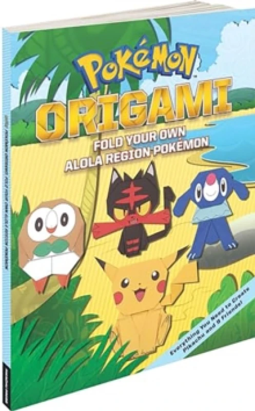 Image of Pokemon Origami: Fold Your Own Alola Region Pokemon Paperback / softback