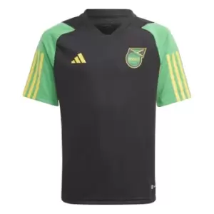 Image of adidas Jamaica Training Shirt 2023 Juniors - Black