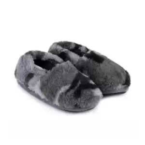 Image of totes Camoflauge Kid's Short Full Back Slippers Grey