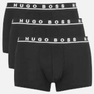 Image of Hugo Boss 3 Pack Core Boxer Trunks Black Size XL Men