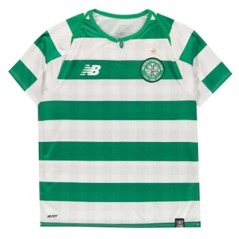 Image of New Balance Balance CFC Home Jersey Junior Boys - White/Green