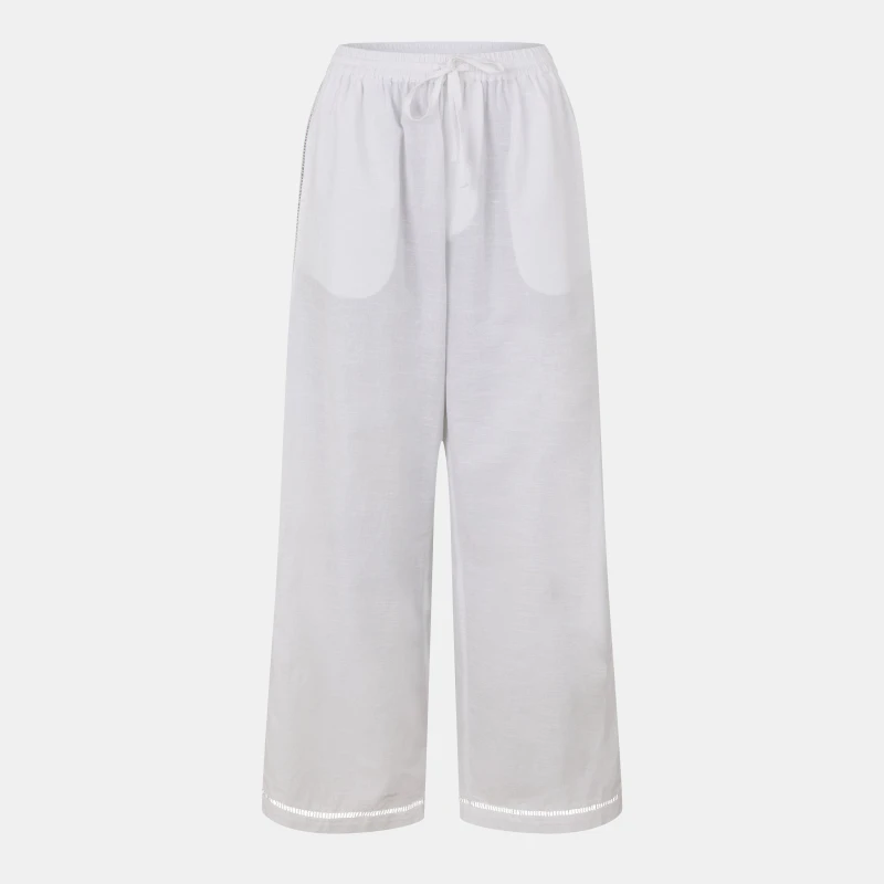 Image of Jack Wills Linen Trousers Bright White female 6 (2XS)