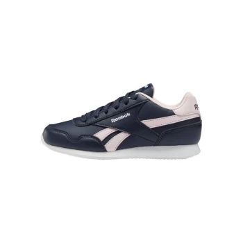 Image of Reebok Royal Classic Jogger 3 Shoes - Vector Navy / Porcelain Pink /