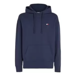 Image of Tommy Jeans Tjm Rlx XS Badge Hoodie - Blue