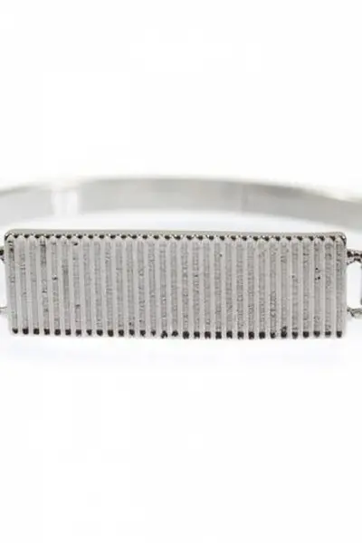 Image of Icon Brand Jewellery Icon Brand Jewellery Division Bracelet JEWEL P1043-BR-SIL