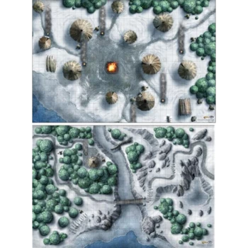 Image of Dungeons & Dragons (5th Ed.): Icewind Dale: Rime of the Frostmaiden Encounter Map Set