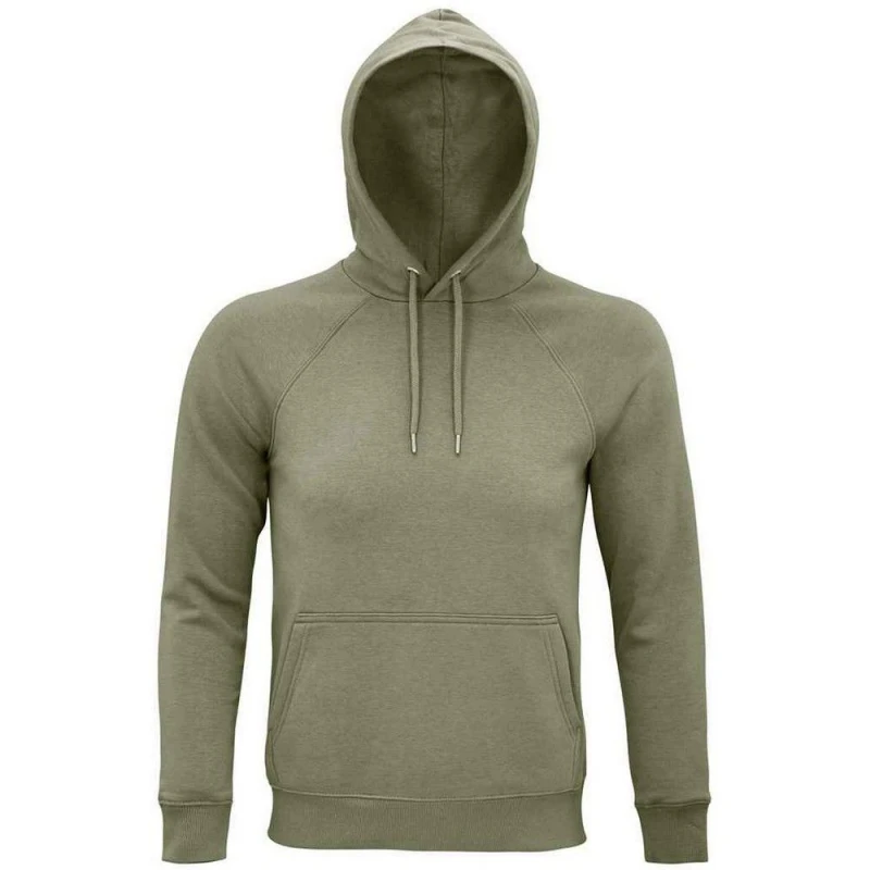 Image of SOL'S Mens Stellar Hoodie in Khaki Size: XS Khaki Male XS
