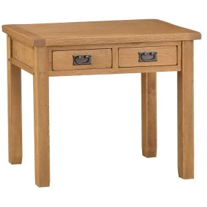 Image of Robert Dyas Stockbridge Oak Laptop Desk