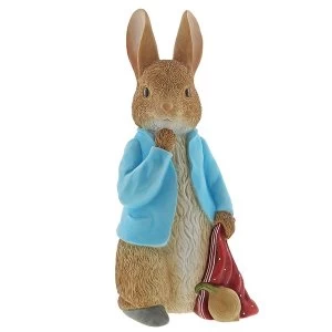 Image of Peter Rabbit Statement Figurine