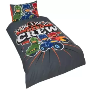 Image of PJ Masks Hero Crew Duvet Cover Set (Single) (Multicoloured)