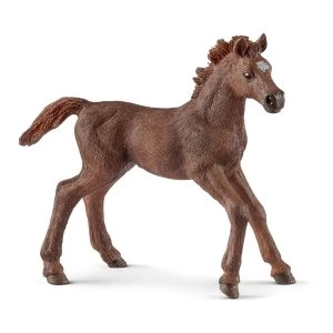 Image of Schleich Horse Club - English Thoroughbred Foal Horse Figure