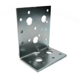 Image of Corner Angle Bracket KPW Heavy Duty Brace Reinforced DIY Project - Size 90x50x76x2.5mm - Pack of 50