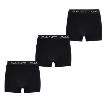 Image of Gant 3 Pack Trunks - Black 5