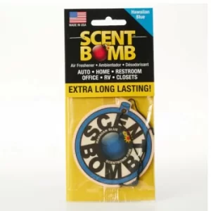 Image of Scent Bomb Hawaiian Blue Scented Air Freshener (Case Of 12)