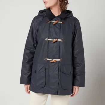 Image of Barbour Womens Merlin Wax Jacket - Royal Navy - UK 14