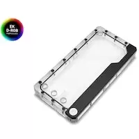 Image of EK Water Blocks EK-Quantum Volume FLT 240 D-RGB Reservoir - Plexi
