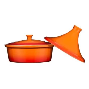 Image of Premier Housewares Premier 2 in 1 Casserole Dish - Orange