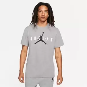 Image of Air Jordan Wordmark T Shirt Mens - Grey